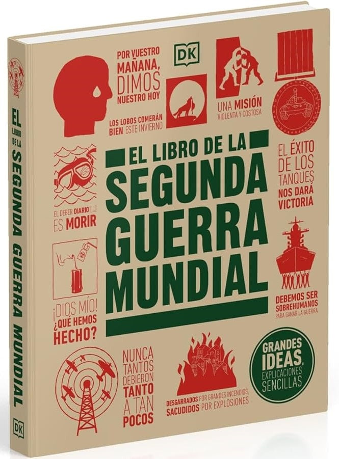 GRANDES IDEAS : EL LIBRO DE LA SEGUNDA GUERRA MUNDIAL | Autores varios