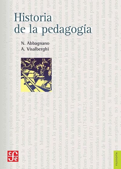 HISTORIA DE LA PEDAGOGÍA | Nicola ABBAGNANO