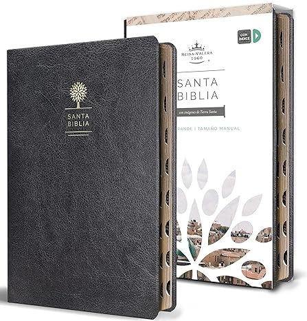 SANTA BIBLIA RVR 1960. SEMI PIEL NEGRA | Varios Autores