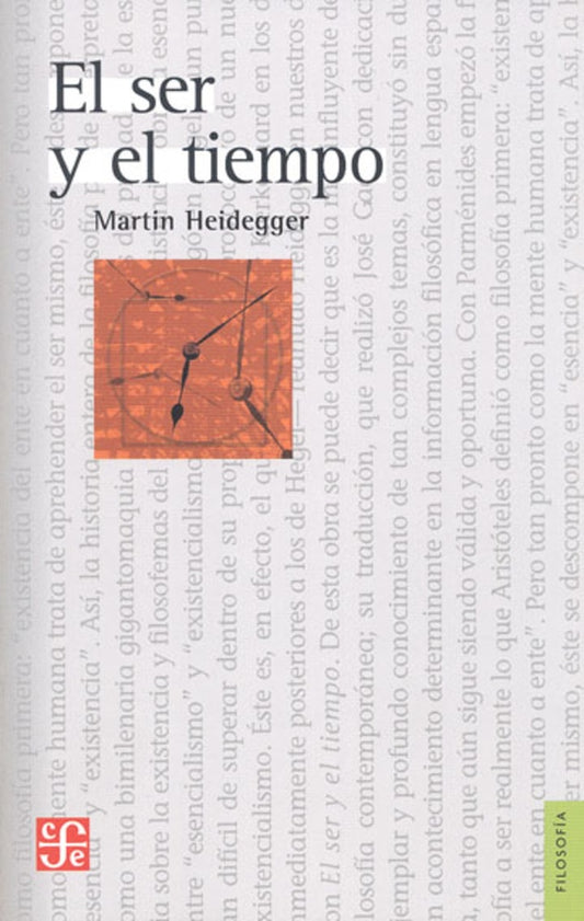 Ser y el tiempo, El | Martin Heidegger