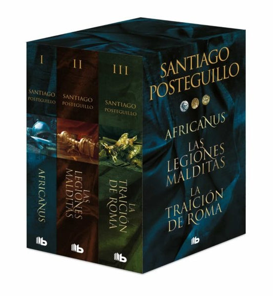 ESTUCHE TRILOGIA AFRICANUS | Santiago Posteguillo