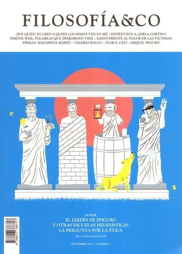 FILOSOFIA Y CO #2 DIOSER EL JARDIN DE EPICURO Y OTRAS ESCUELAS HELENISTICAS | Autores varios