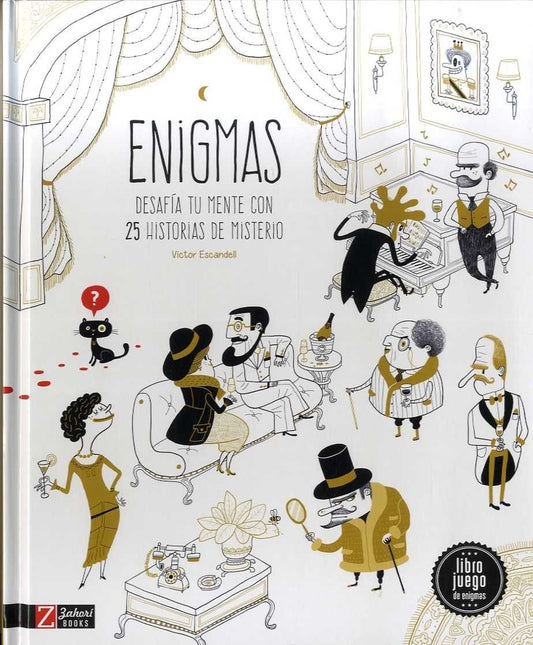 ENIGMAS DESAFIA TU MENTE CON 25 HISTORIAS DE MISTERIO | Víctor ESCANDELL