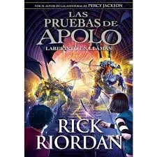 LAS PRUEBAS DE APOLO EL LABERINTO EN LLAMAS | Rick Riordan