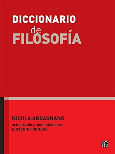 Diccionario de la filosofía | Nicola ABBAGNANO