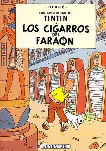 LOS CIGARROS DEL FARAON | HERGE