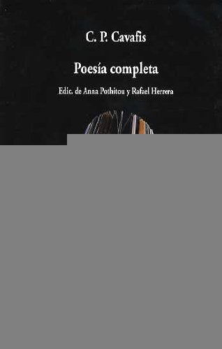 POESIA COMPLETA | Cavafis