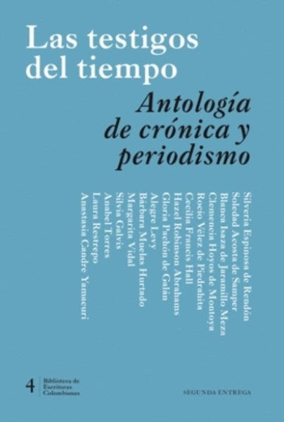 LOS TESTIGOS DEL TIEMPO ANTOLOGIA DE CRONICA Y  PERIODISMO #4 | Varios Autores