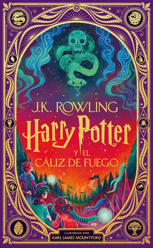 HP4 CALIZ DE FUEGO ILUSTRADA | J.K Rowling