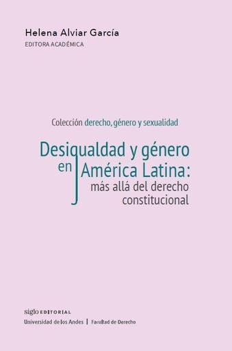 DESIGUALDAD Y GENERO EN AMERICA LATINA MAS ALLA DEL DERECHO | Helena ALVIAR GARCIA