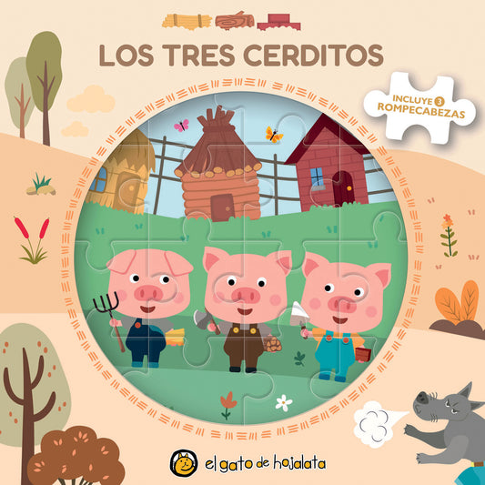 CLASICOS PARA ARMAR LOS TRES CERDITOS | Autores varios
