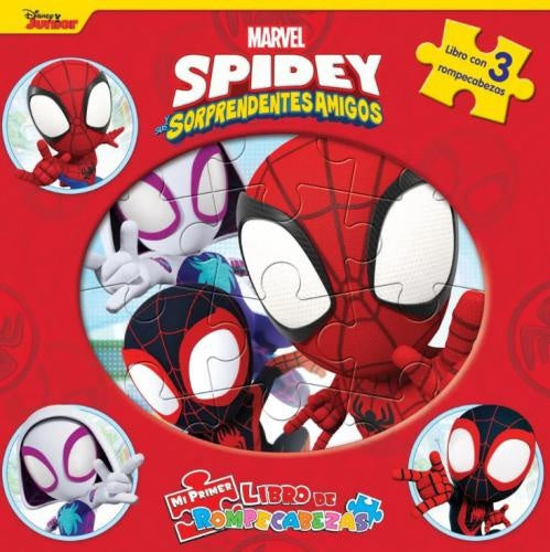 MI PRIMER LIBRO DE ROMPECABEZAS SPIDEY | Autores varios