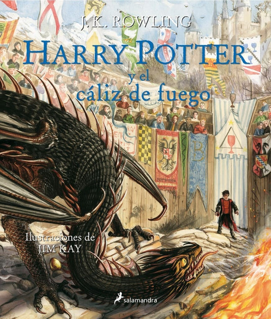 HP4(ILUSTRADO) - CALIZ DE FUEGO (TD) | J.K Rowling
